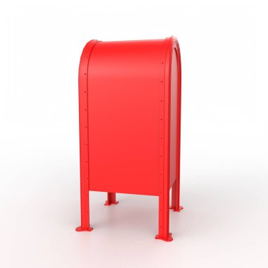 Posta kutusu arka planda izole edildi