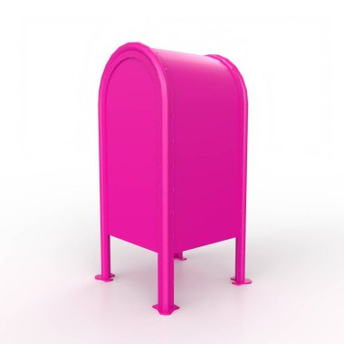 Posta kutusu arka planda izole edildi