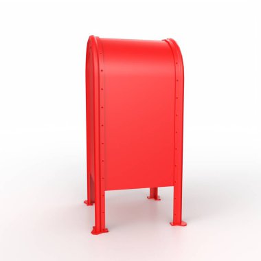 Posta kutusu arka planda izole edildi