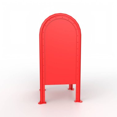 Posta kutusu arka planda izole edildi