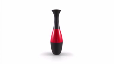 Vase object isolated on background