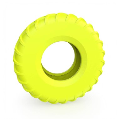 car tire isolated on background