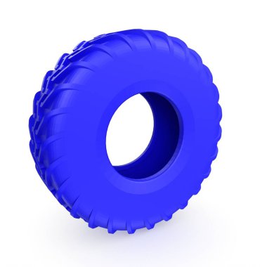 car tire isolated on background