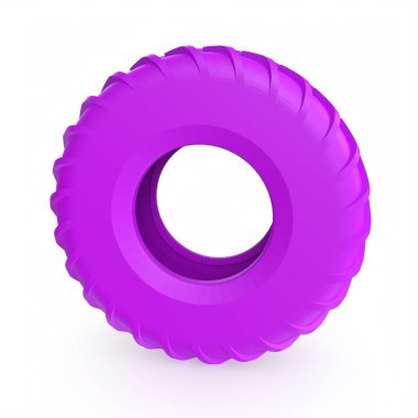 car tire isolated on background