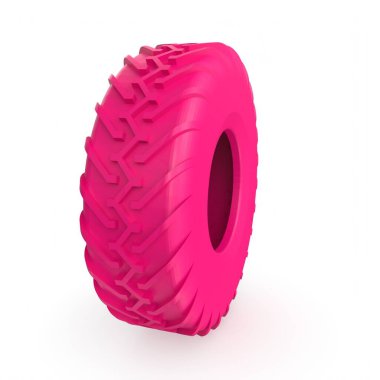 car tire isolated on background