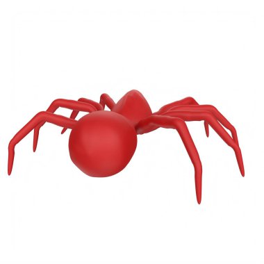 illustration of a spider isolated on background
