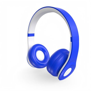 Beyaz arka plan üzerinde izole kulaklık