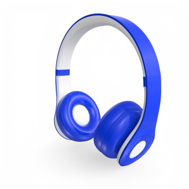 Beyaz arka plan üzerinde izole kulaklık