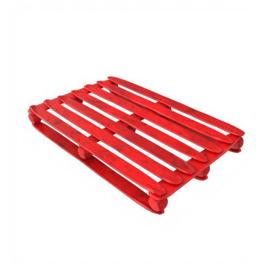 Wooden pallet isolated on background