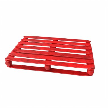 Wooden pallet isolated on background