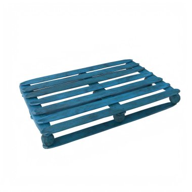 Wooden pallet isolated on background