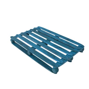 Wooden pallet isolated on background