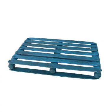 Wooden pallet isolated on background