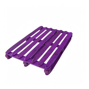 Wooden pallet isolated on background