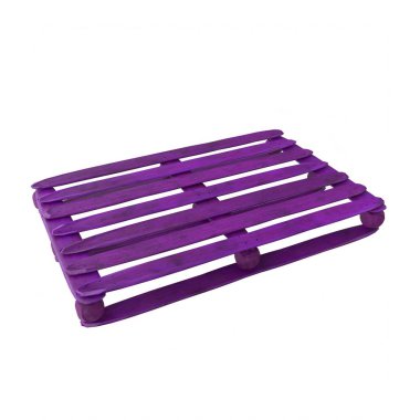 Wooden pallet isolated on background