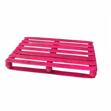 Wooden pallet isolated on background