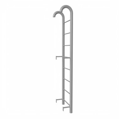 ladder isolated on background