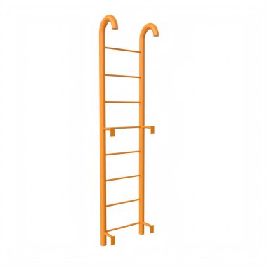 ladder isolated on background