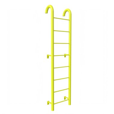 ladder isolated on background