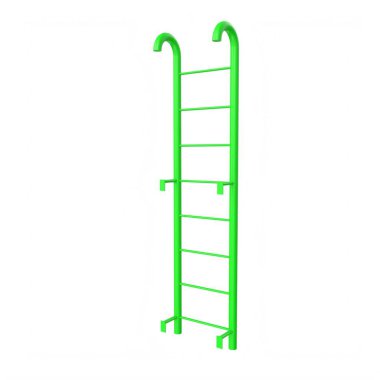 ladder isolated on background