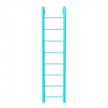 ladder isolated on background