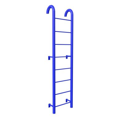 ladder isolated on background