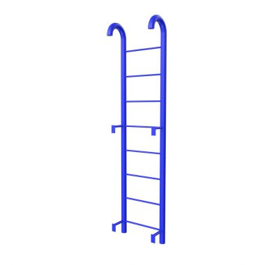 ladder isolated on background
