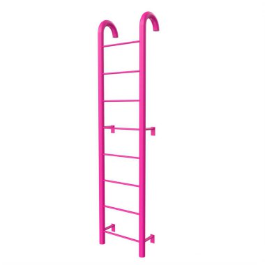 ladder isolated on background