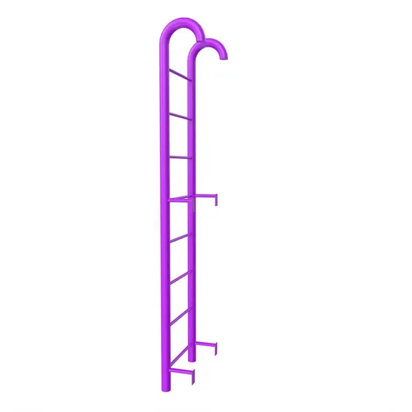 Ladder Isolated Background — 图库照片