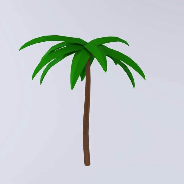 coconut tree icon. flat illustration of palm tree vector icon for web design