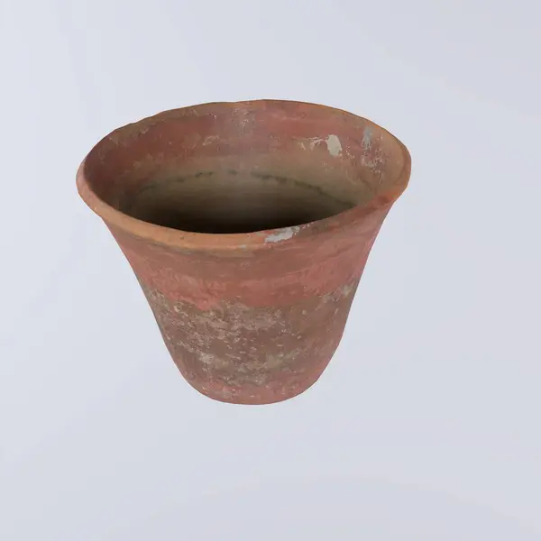 Old Vase isolated on white background
