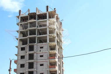 Barselona şehrinde yeni bir bina inşa ediliyor.