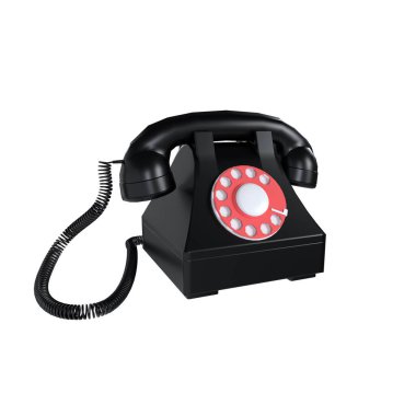 Telefon Beyaz Arkaplanda İzole Edildi