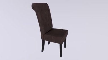 modern koltuk beyaz bir arkaplanda izole edilmiş..