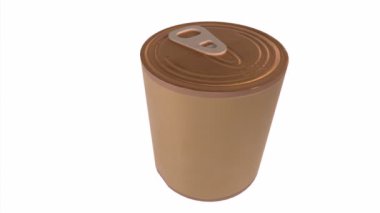 Beyaz arka planda içecekler için plastik şişe