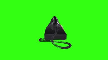 Yeşil elektrik karıştırıcı simgesi yeşil arkaplanda izole edildi. Elektrikli blender. Minimalizm konsepti. 3d illüstrasyon 3d canlandırma