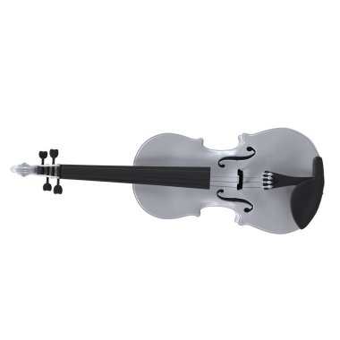 Bu gri keman çok güzel bir tasarım sergiliyor. Karmaşık detaylarla, ustalıkla..