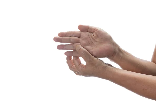 Numbness Tingling Symptom Ulnar Tunnel Syndrome Also Known Guyon Canal — Stock Photo, Image