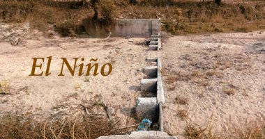El Nino hava olayları Kuzey Tayland 'da kuraklığa ve kuraklığa neden olur. .