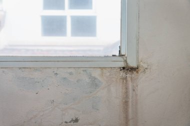Çerçevenin alt köşesinde pencereler sızdırıyor