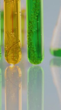 Sürdürülebilir Havacılık Yakıtları için Algal Biyoyakıt Araştırmasında Gelişmeler. Dikey video.