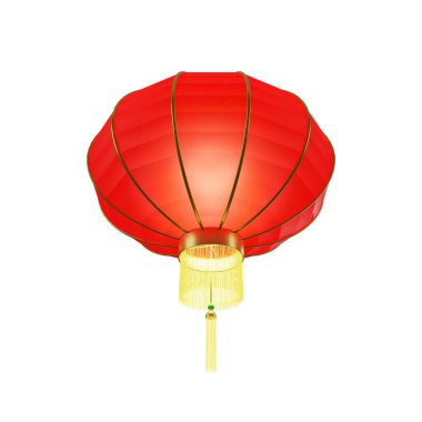 Çin Yeni Yıl Festivali 'nde fenerler. Clip yolu ile 3B oluşturma.