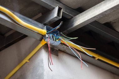 Elektrik kablolarının güvenliğini sağlamak için elektrik kablosu renkleri.