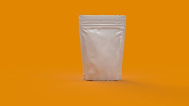 Mokeup için 3D hazırlanmış kese poşeti