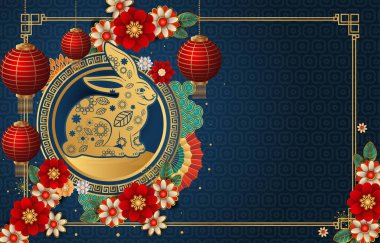 Mutlu Çin Yeni Yılı 2023 Şablonu