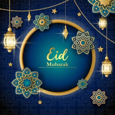 Gradyan Renkli Mübarek Arkaplanı