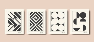 Acımasızlık tasarımı kapsar. Minimum geometrik şekiller kompozisyonlar. Broşürler, posterler, kapaklar ve afişler için uygulanabilir.