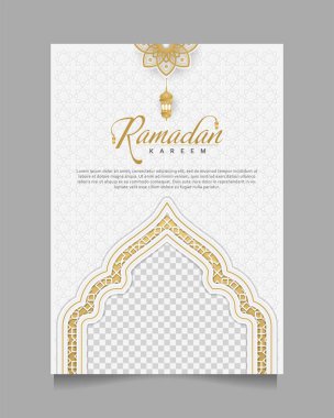Zarif Ramazan Kareem Arkaplanı, poster, çerçeve konsepti, afiş, poster.