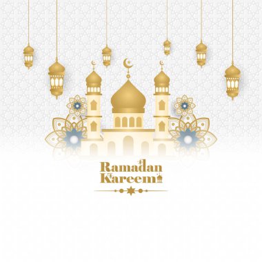 Zarif Ramazan Kareem Arkaplanı, poster, çerçeve konsepti, afiş, poster.