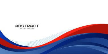 beyaz, mavi ve kırmızı soyut arkaplan eğimli renk